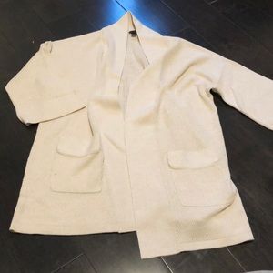 Cream cotton summer sweater